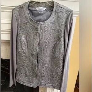 PETER NYGARD:  GRAY JACKET SIZE XL